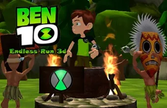 PLay Ben 10 Endless Run 3D now!
